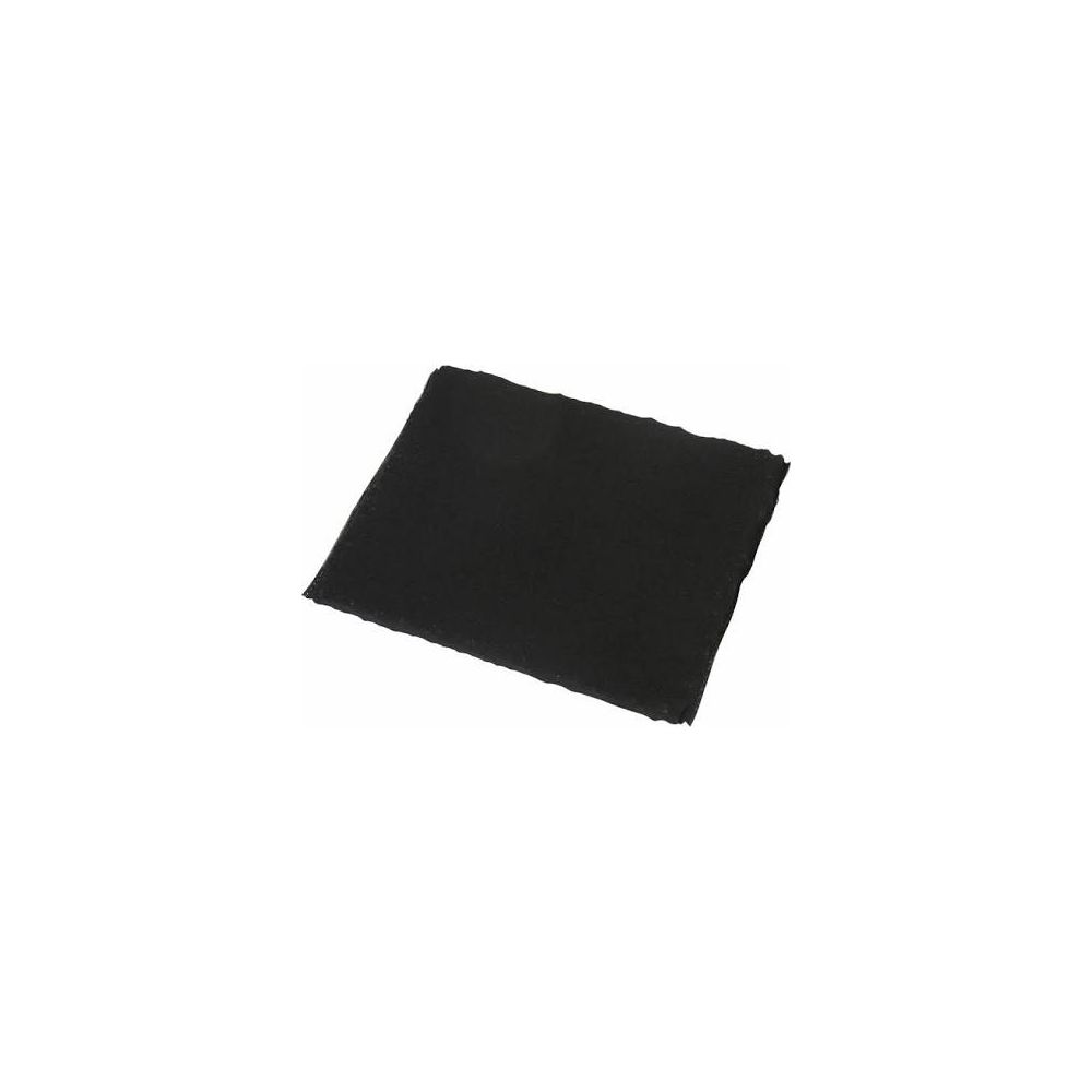 Czarny, prostokątny kamień łupkowy leży na białym tle.