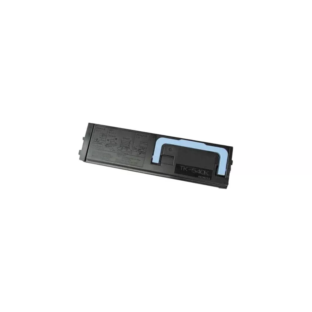 Cartuccia toner nera TK-540K con istruzioni di installazione.