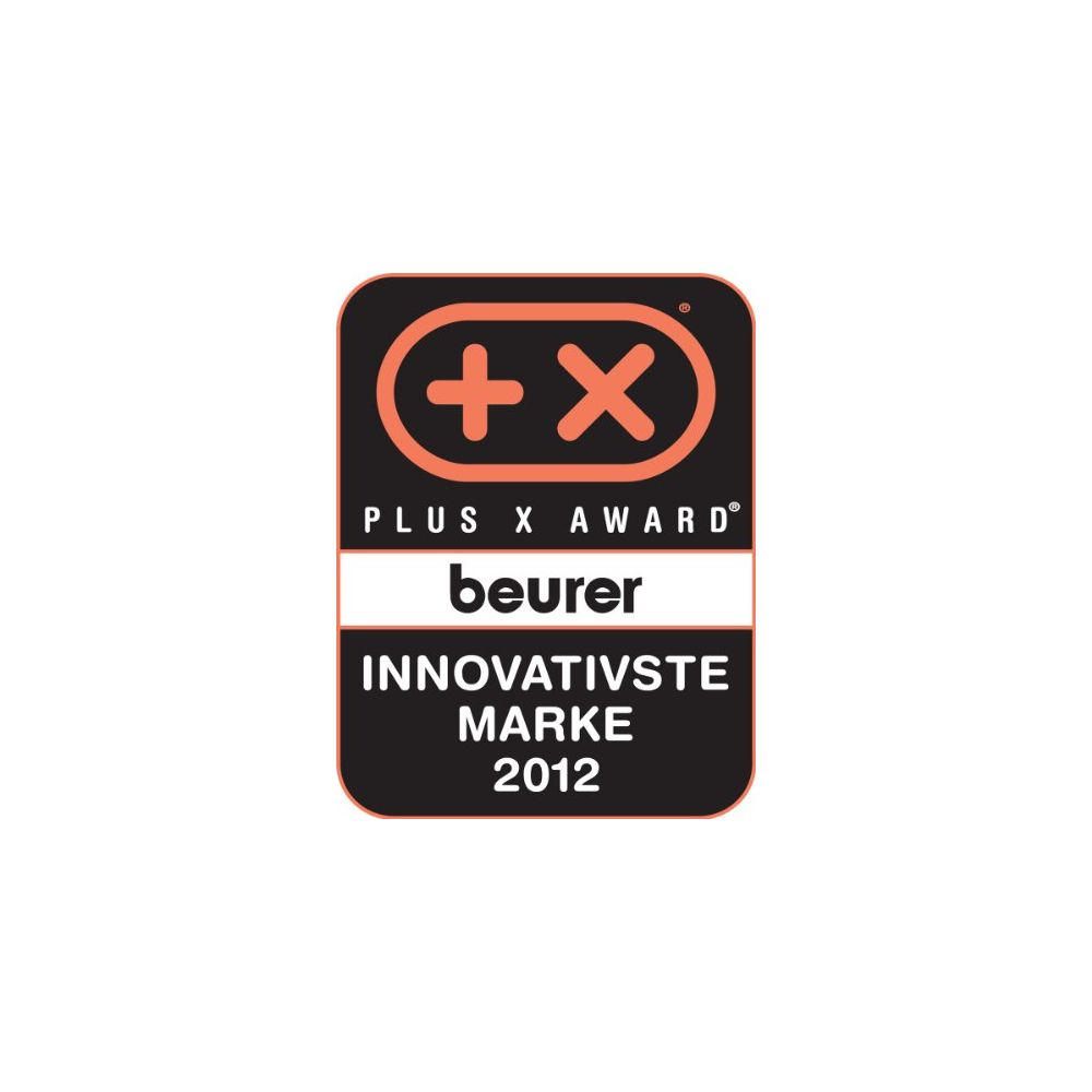 Logo Beurer Plus X Award: Marchio più innovativo 2012.