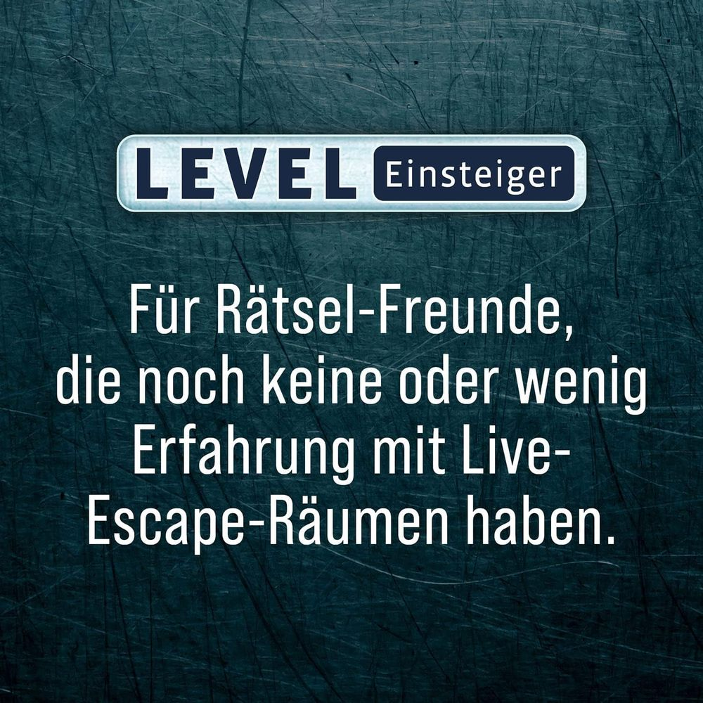 LEVEL Einsteiger für Rätselfreunde mit wenig Erfahrung.