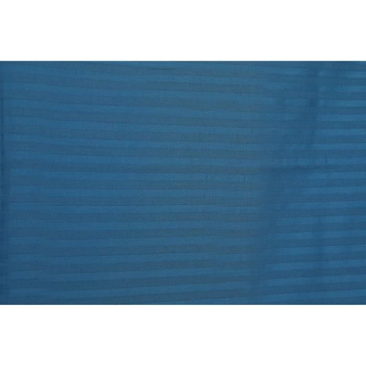 Blaues Stoffmuster mit feinen horizontalen Streifen.