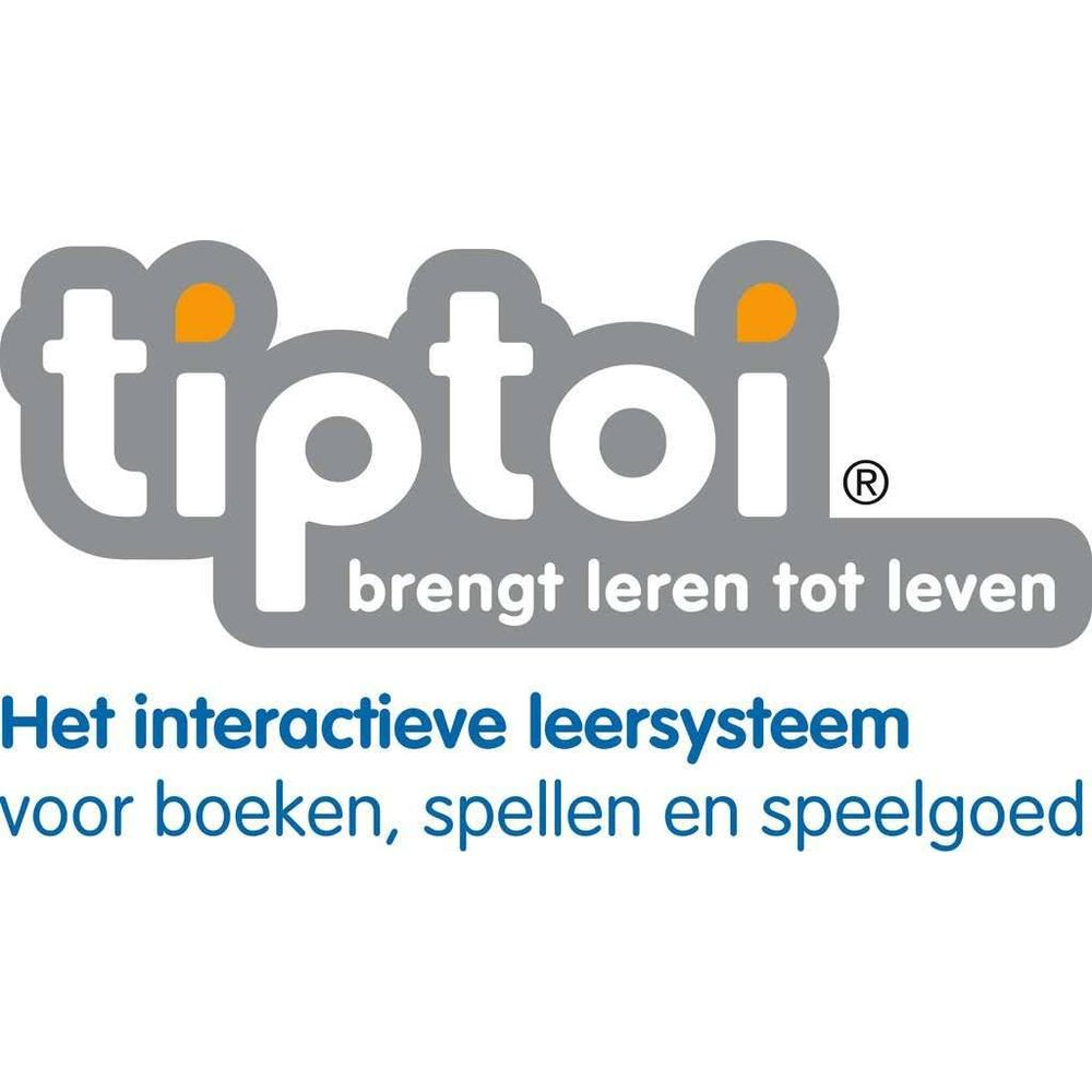 Logo Tiptoi con slogan: porta l'apprendimento alla vita.