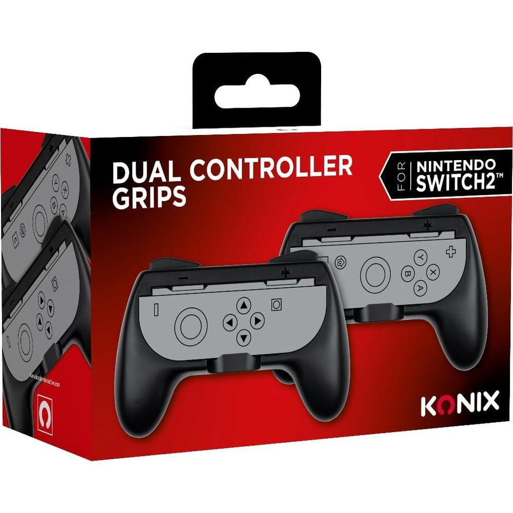 Confezione per impugnature controller duali Konix per Nintendo Switch 2.