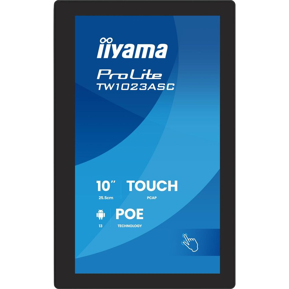 Iiyama ProLite TW1023ASC 10-Zoll-Touchscreen-Tablet mit Android und POE.