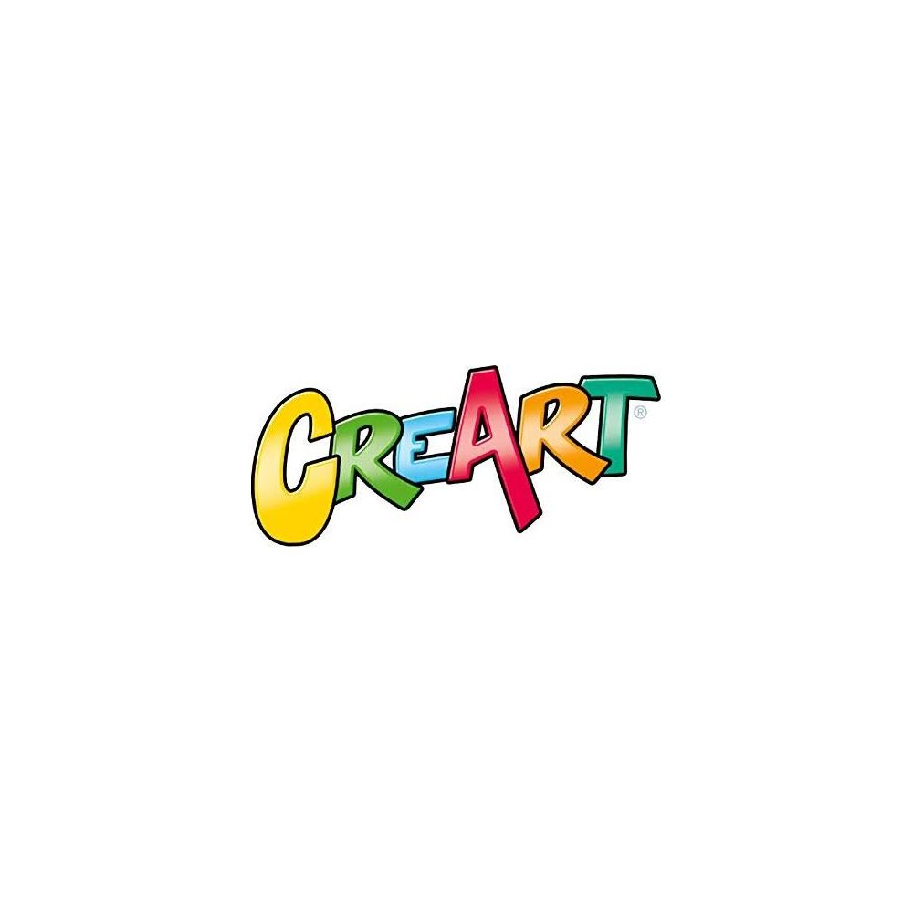 El logo "CREART" está escrito en letras coloridas y estilizadas.