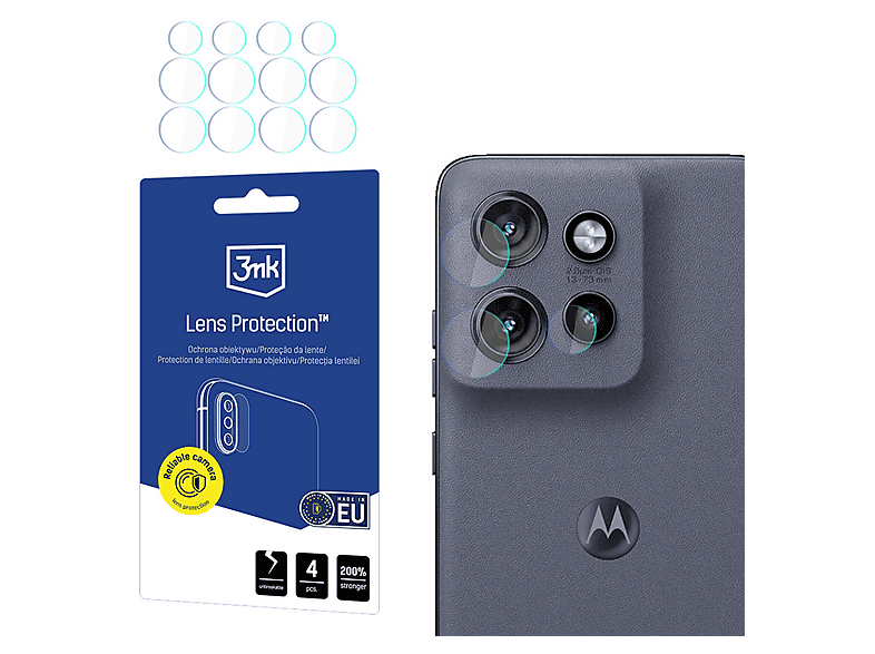 3D Pellicola Protettiva Opaca Antiriflesso Per Motorola Edge 30 Pro, 2 Pezzi, TPU, Case-friendly, Prodotta In Germania - 4