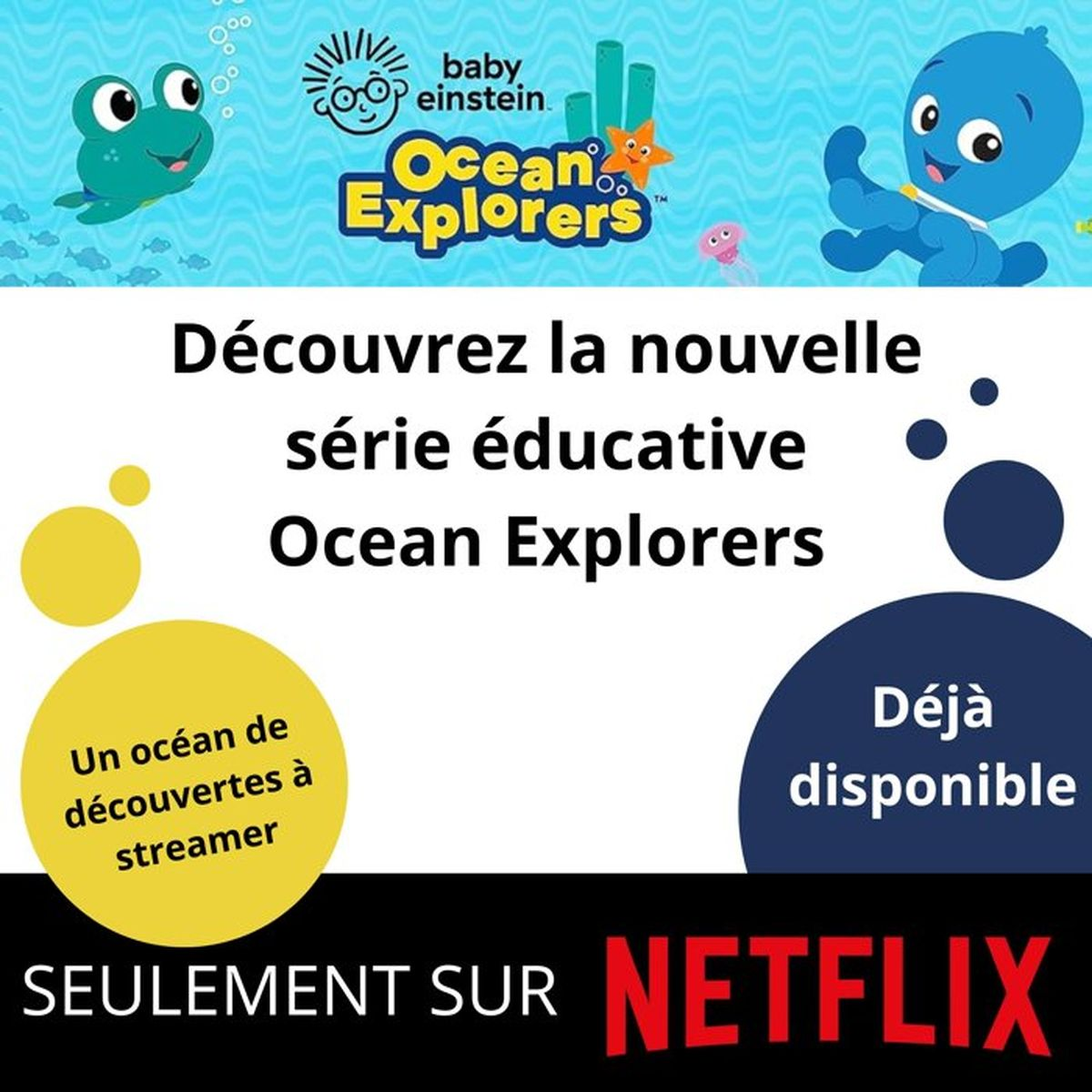 Baby Einstein Ocean Explorers Serie auf Netflix.