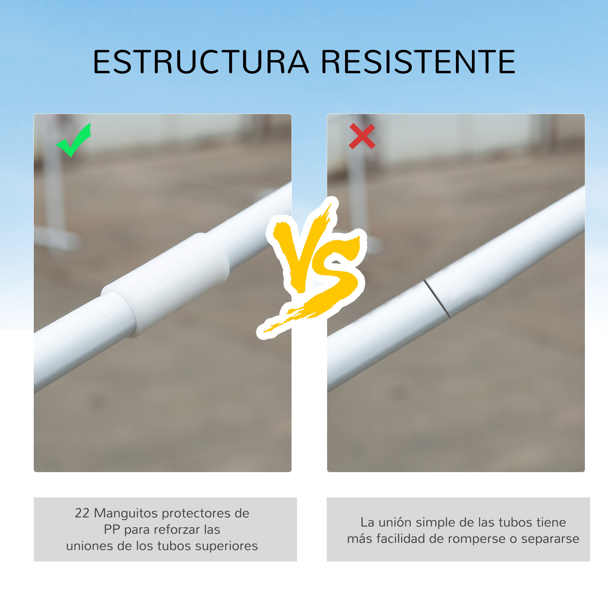 Comparación de uniones de tubos: reforzada vs. simple, con check y X.