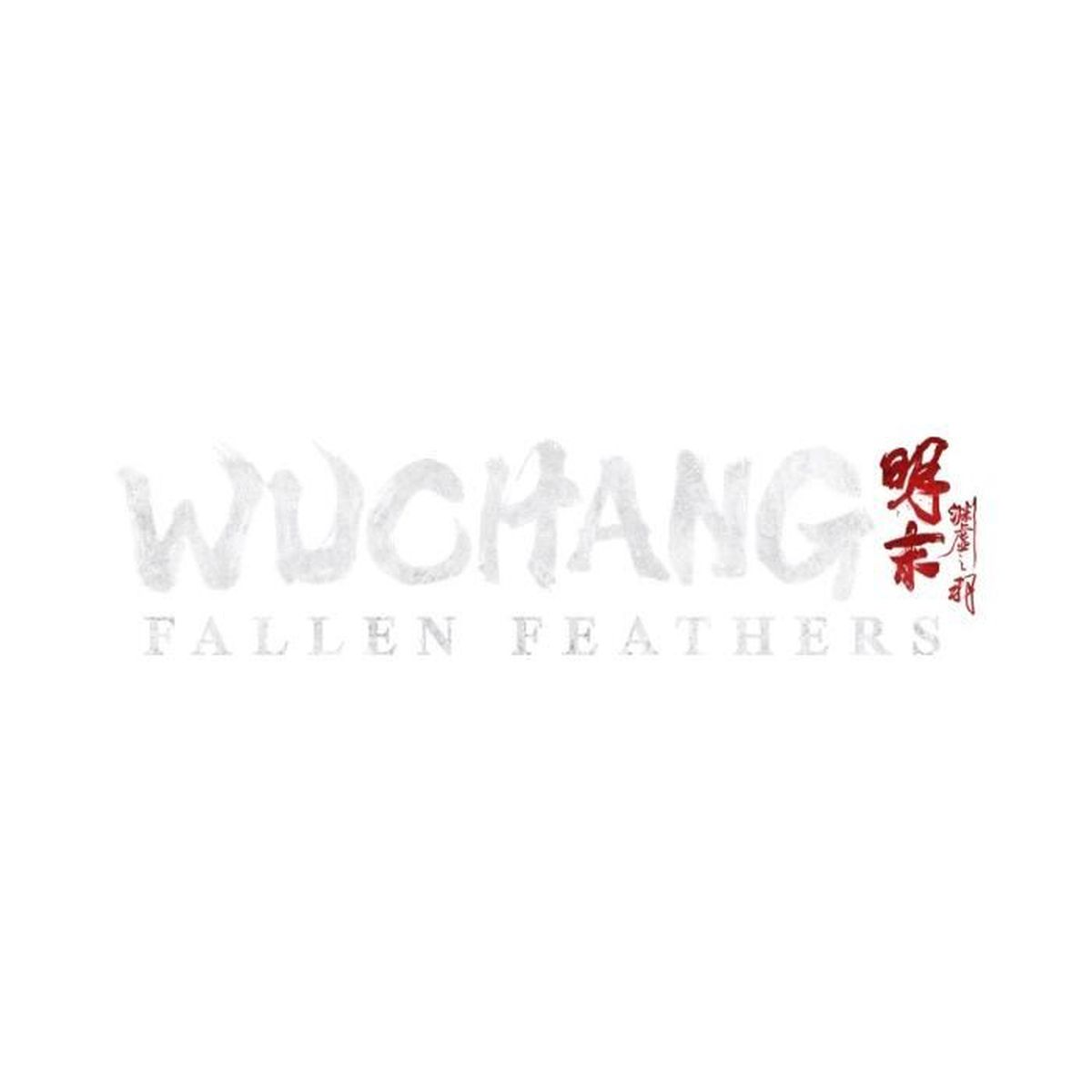 Logo con testo WUCHANG FALLEN FEATHERS e caratteri cinesi.