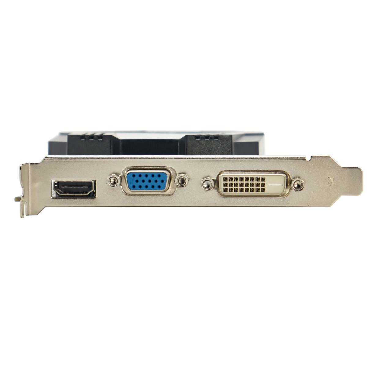 Scheda grafica con porte HDMI, VGA e DVI.