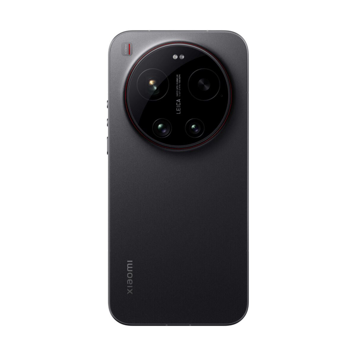 Ciemnoszary smartfon z dużym, okrągłym modułem aparatu z logo Leica.