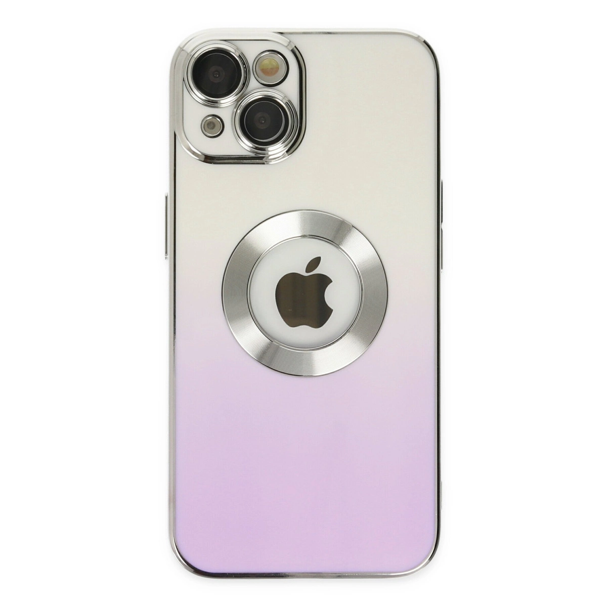 NEWFACE iPhone 14 Plus Uyumlu Best Silikon Telefon Kılıfı Mor