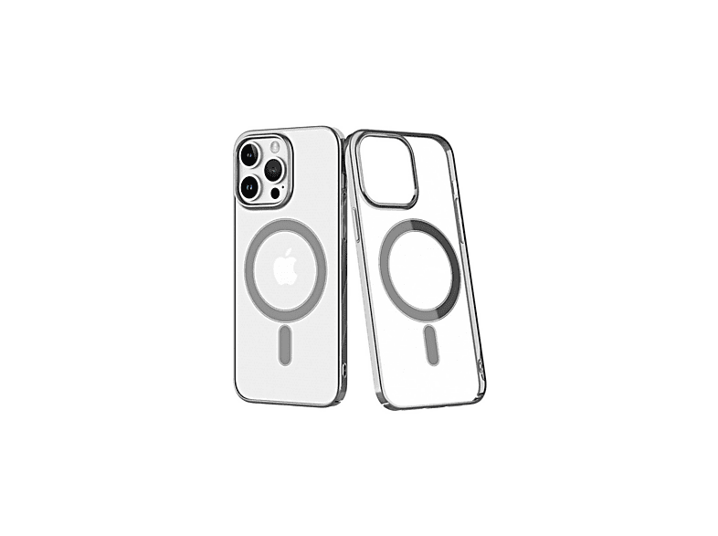 NEWFACE iPhone 14 Pro Uyumlu Element Magneticsafe Sert Kapak Telefon Kılıfı Gümüş