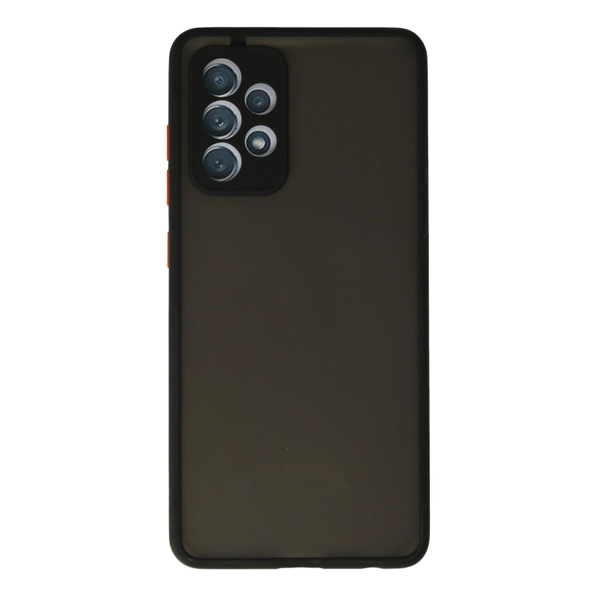 NEWFACE Samsung Galaxy A72 Uyumlu Montreal Silikon Kapak Telefon Kılıfı Siyah