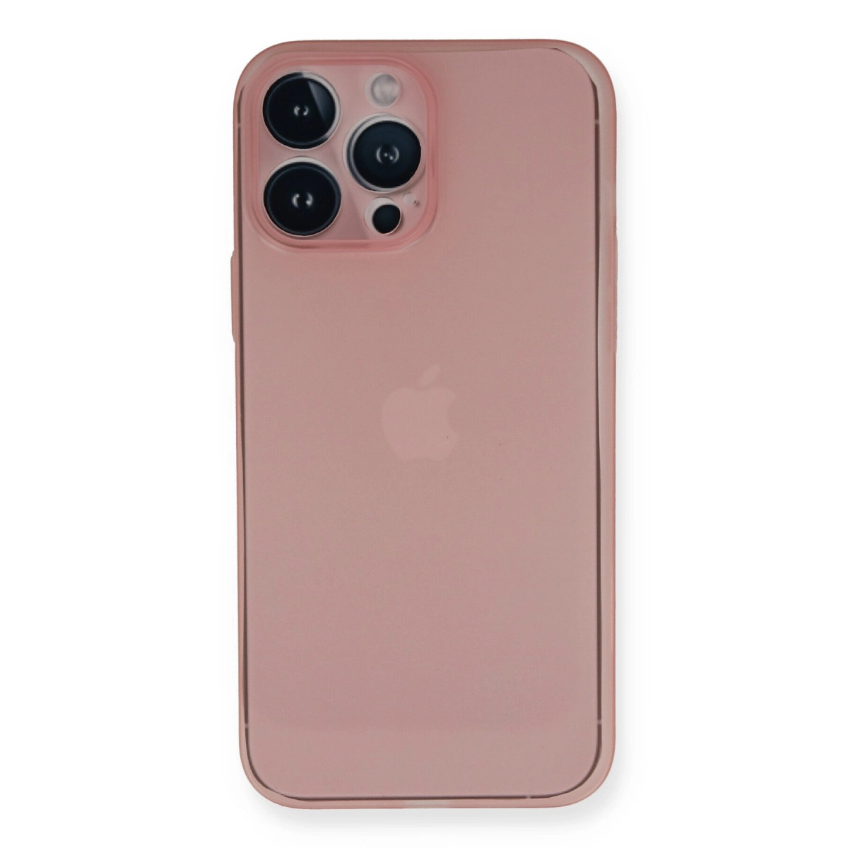 NEWFACE iPhone 14 Pro Uyumlu Pp Ultra İnce Kapak Telefon Kılıfı Pembe