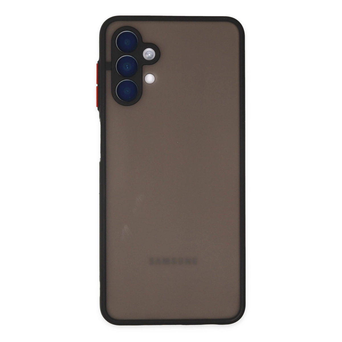 NEWFACE Samsung Galaxy A04s Uyumlu Montreal Silikon Kapak Telefon Kılıfı Siyah