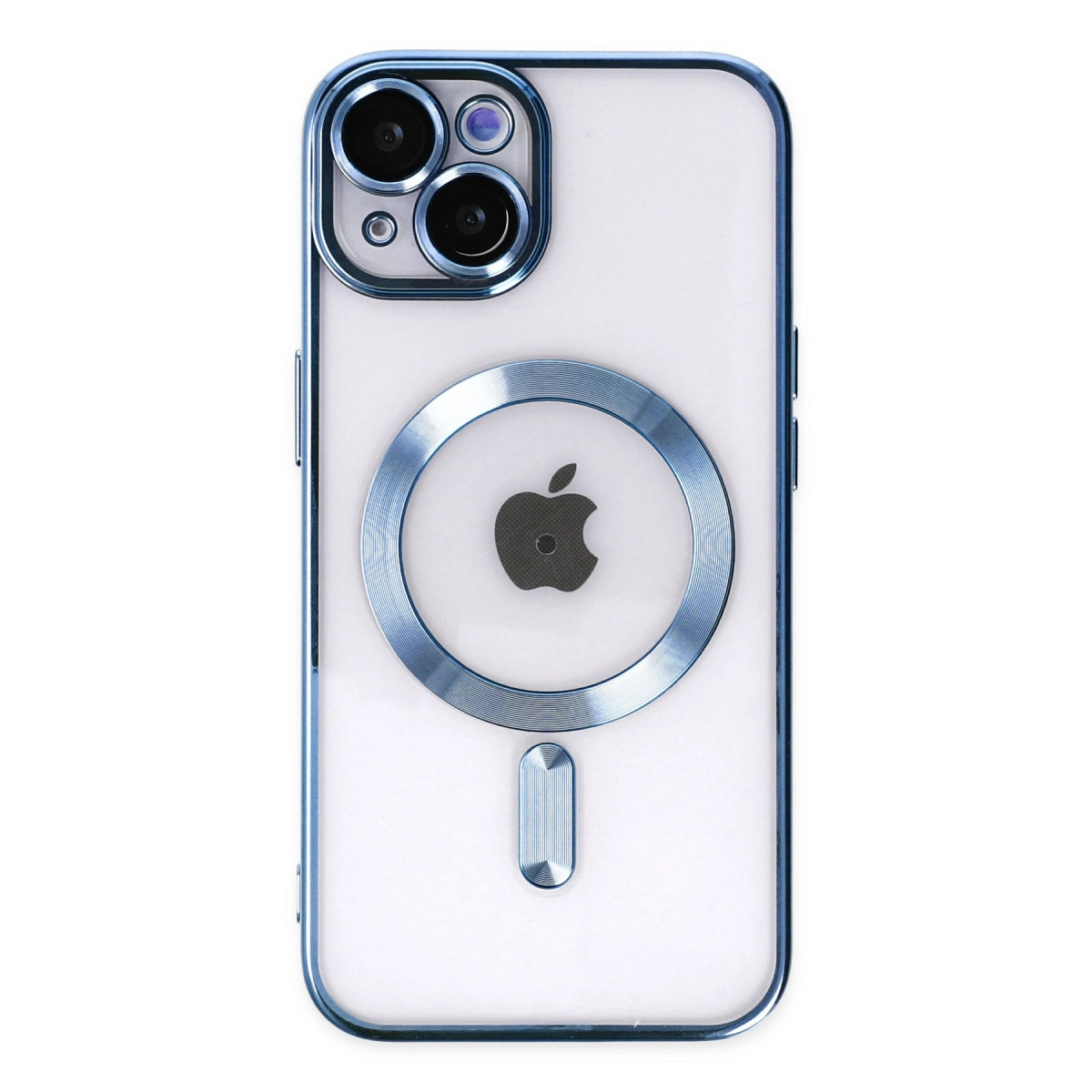 NEWFACE iPhone 14 Uyumlu Kross Magneticsafe Kapak Telefon Kılıfı Sierra Blue
