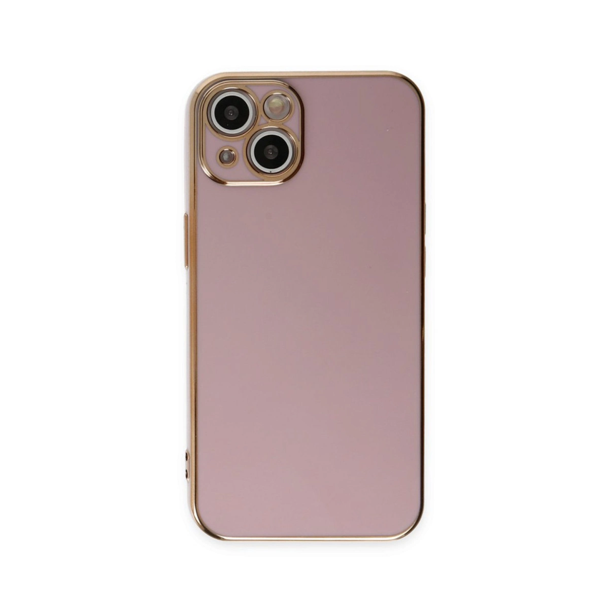 NEWFACE iPhone 15 Uyumlu Volet Silikon Telefon Kılıfı Mor