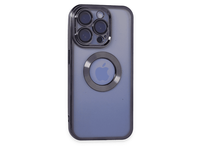 NEWFACE iPhone 15 Pro Uyumlu Slot Silikon Telefon Kılıfı Mor