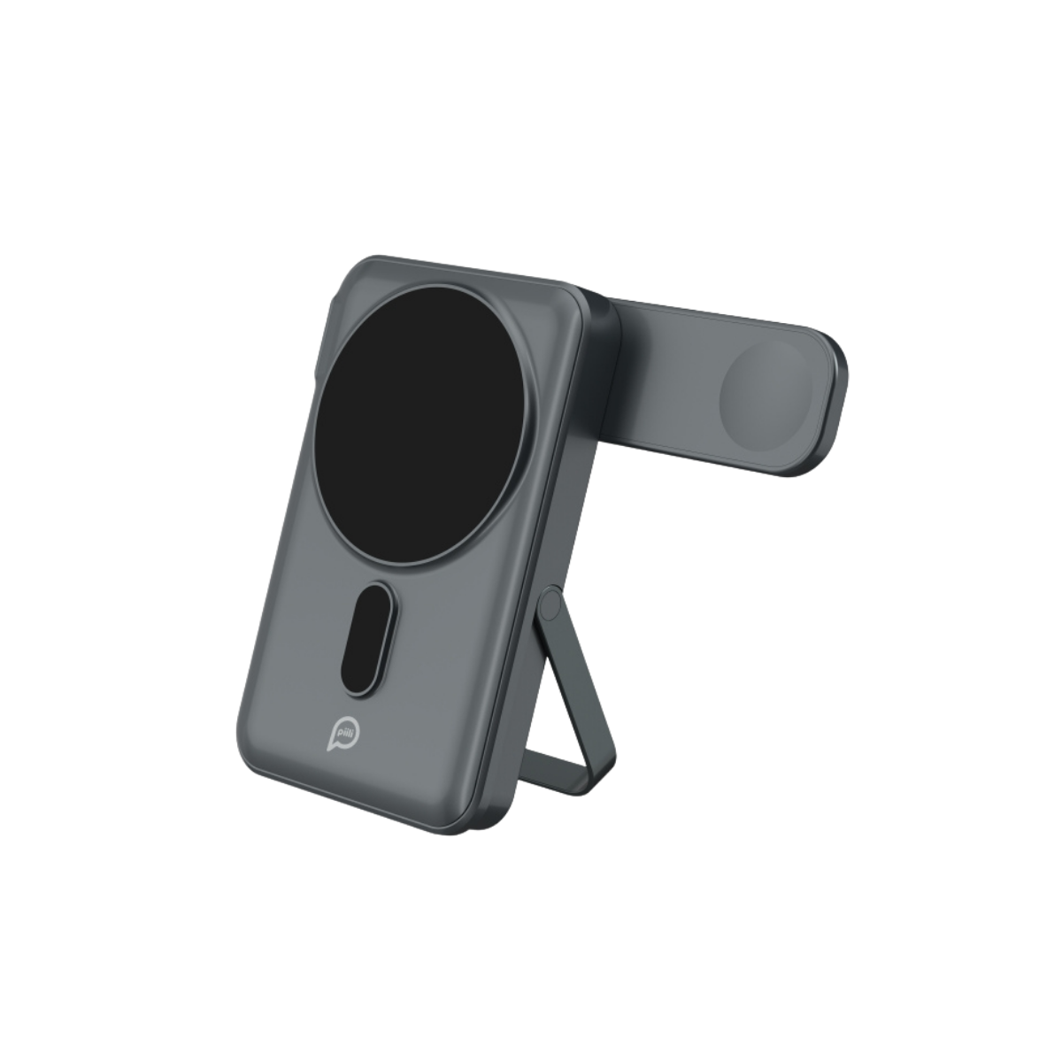 PIILI Stand & Go P-WRL6 Wireless Şarj İstasyonu Siyah