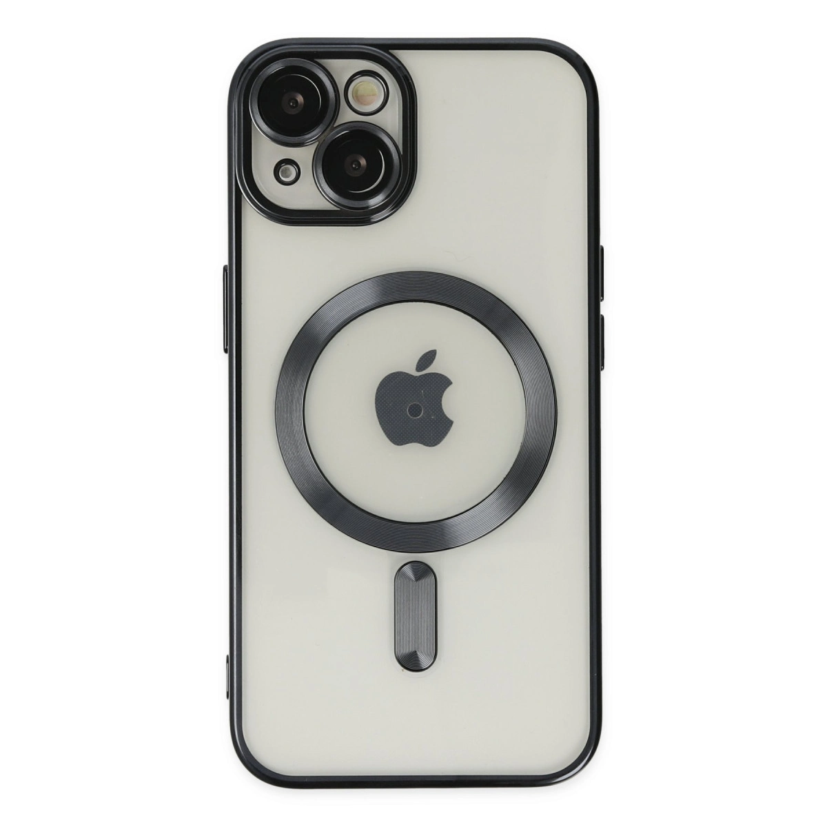 NEWFACE iPhone 14 Uyumlu Kross Magneticsafe Kapak Telefon Kılıfı Siyah