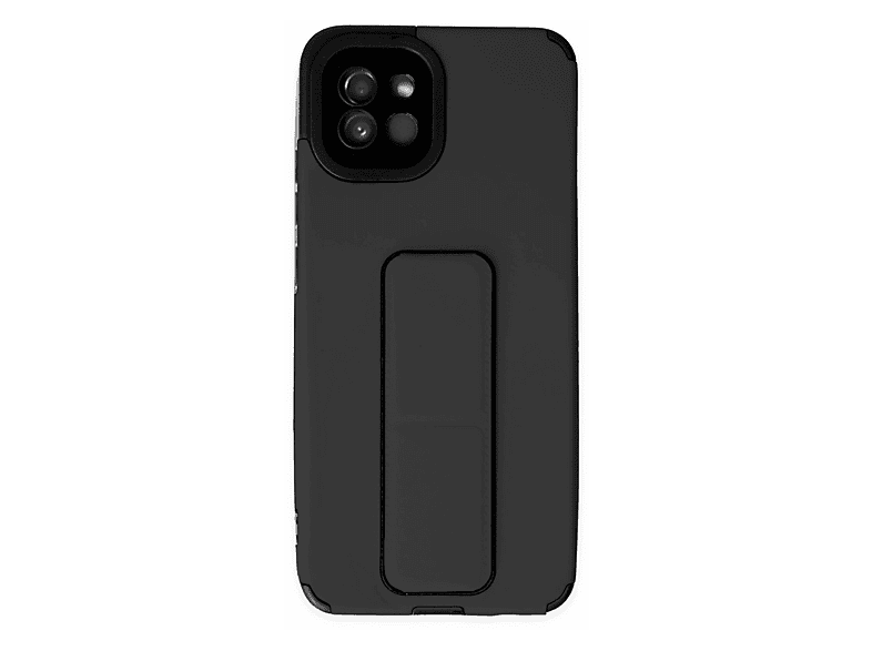 EVIMDEYOKYOK Samsung Galaxy A03 Kılıf Mega Standlı Silikon - Siyah Telefon Kılıfı Çok Renkli