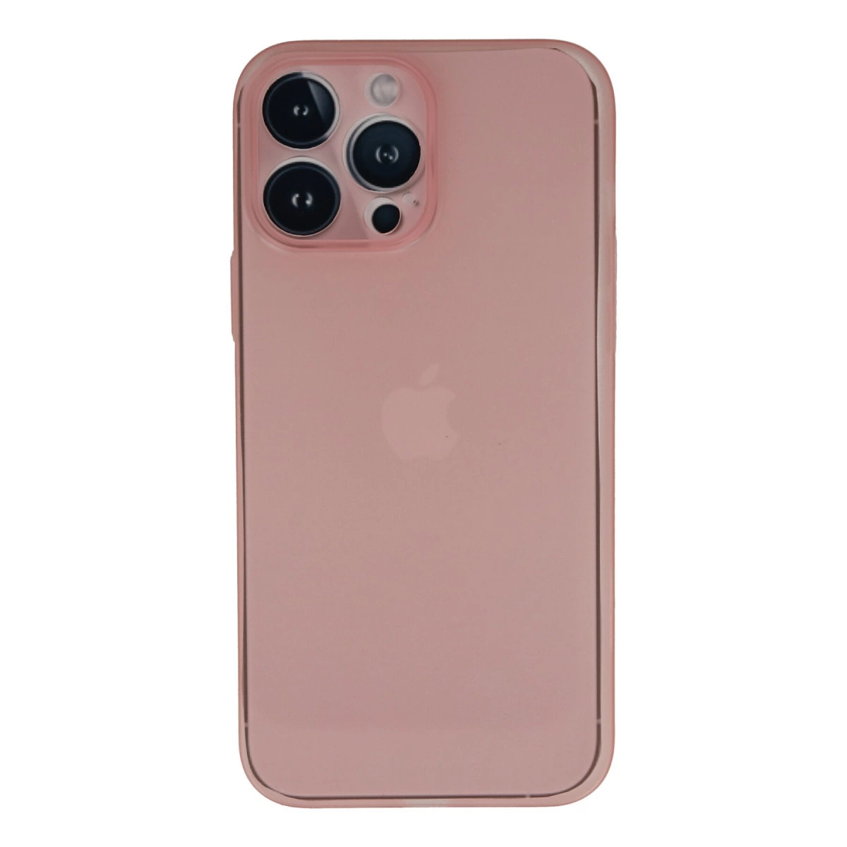 NEWFACE iPhone 13 Pro Uyumlu Pp Ultra İnce Kapak Telefon Kılıfı Pembe