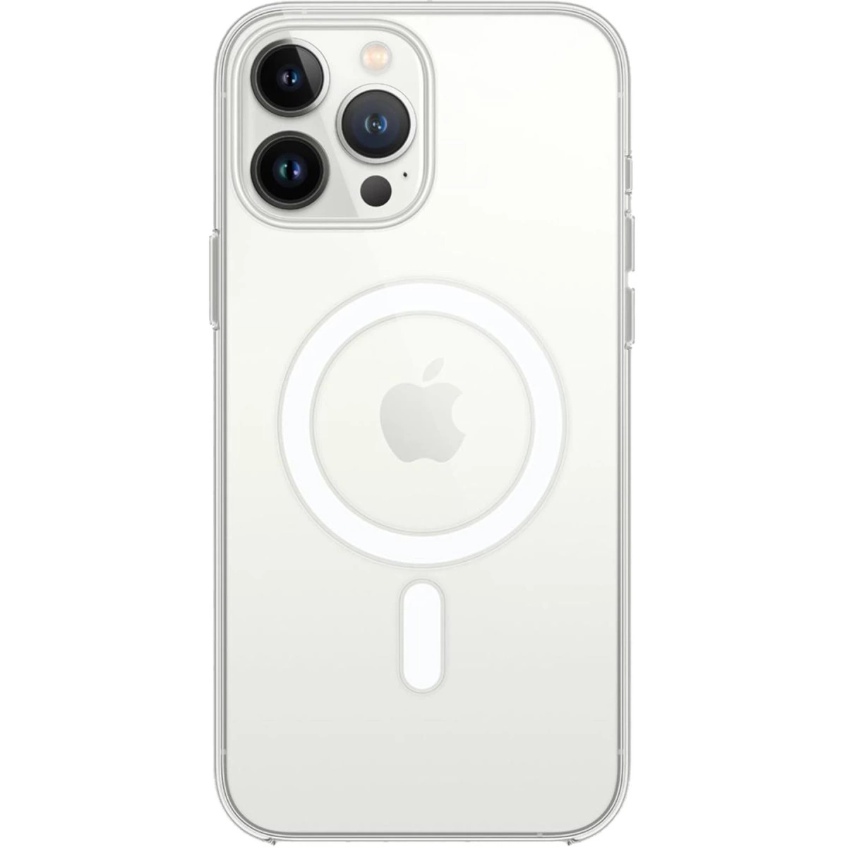 NEWFACE iPhone 14 Pro Max Uyumlu Pc Real Magsafe Kapak Telefon Kılıfı Şeffaf