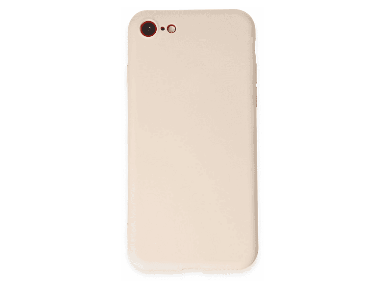 NEWFACE iPhone 7 Uyumlu First Silikon Telefon Kılıfı Krem
