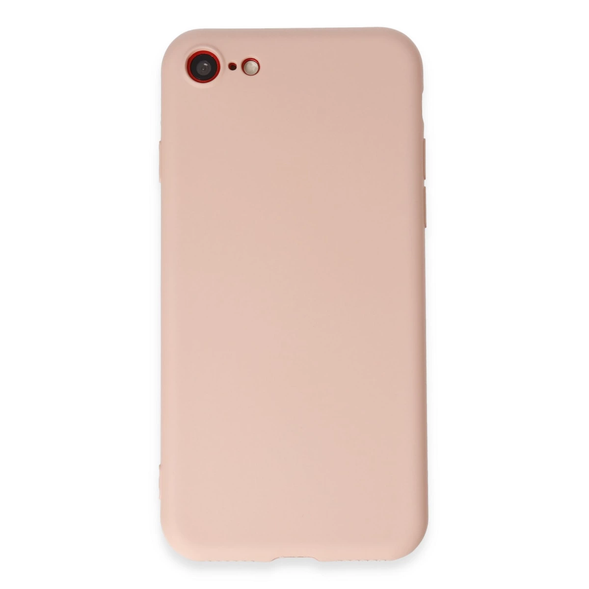 NEWFACE iPhone 7 Uyumlu First Silikon Telefon Kılıfı Pudra