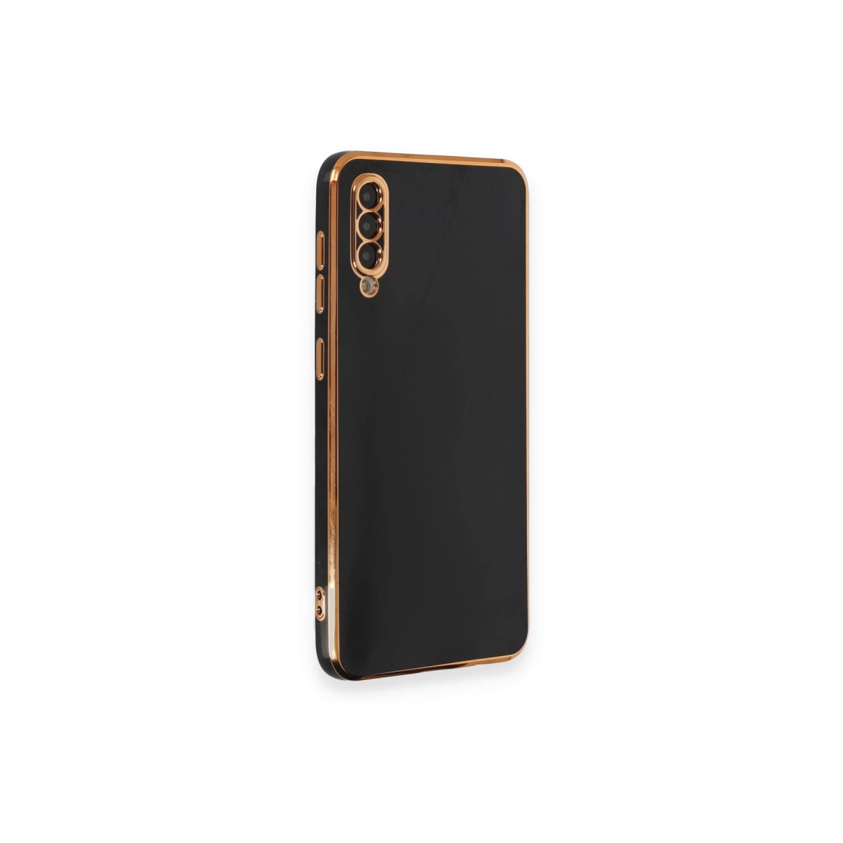 NEWFACE Samsung Galaxy A70 Uyumlu Volet Silikon Telefon Kılıfı Siyah