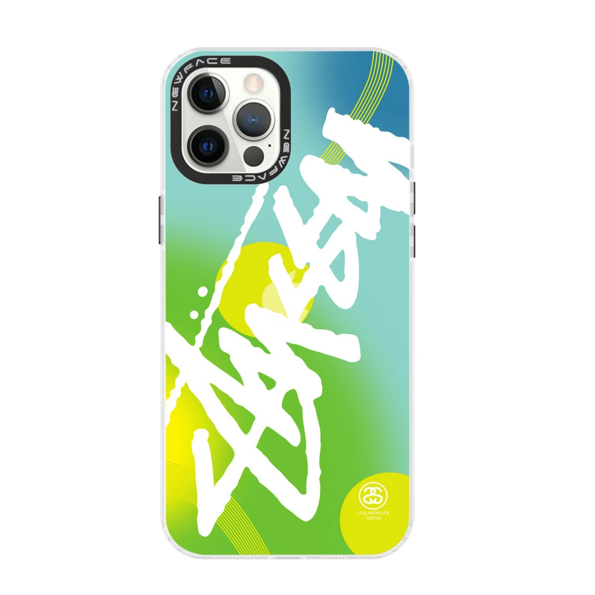 NEWFACE iPhone 12 Pro Max Uyumlu Estoril Desenli Kapak Telefon Kılıfı Çok Renkli