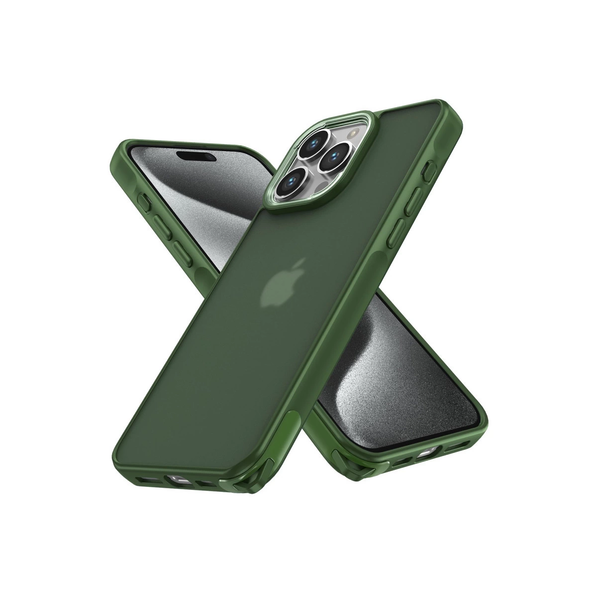 NEWFACE iPhone 14 Pro Uyumlu Elegant Kapak Telefon Kılıfı Yeşil