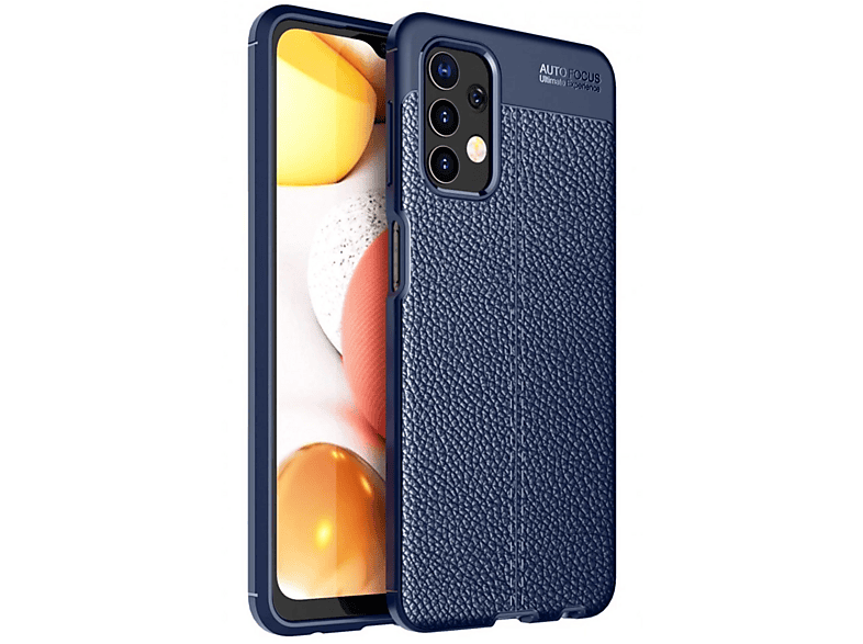 NEWFACE Samsung Galaxy A13 4G Uyumlu Auto Focus Kapak Telefon Kılıfı Lacivert