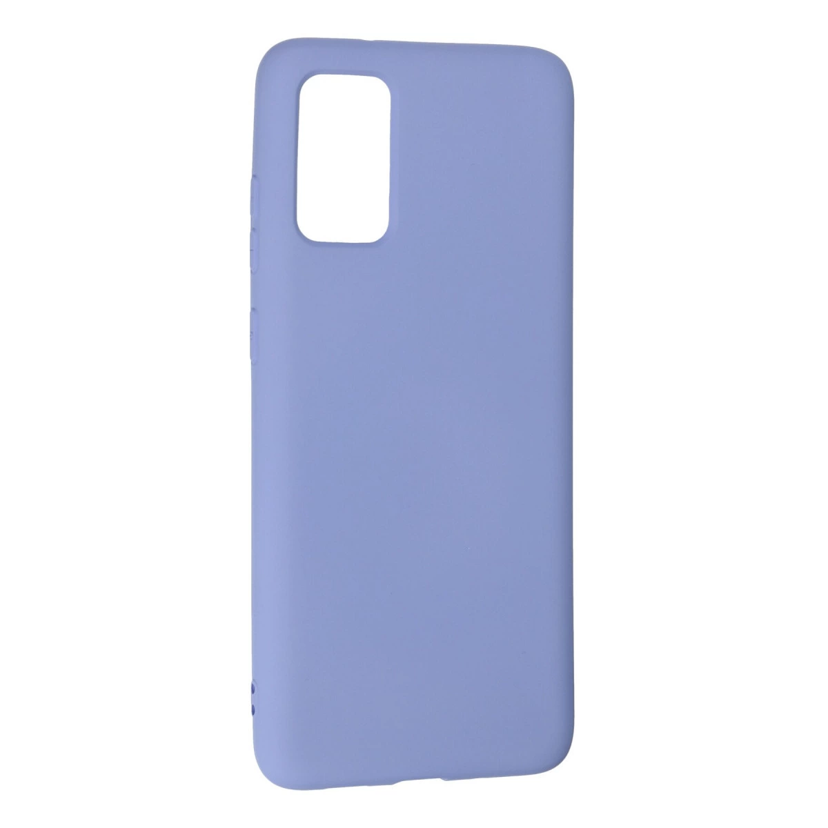 Arka kamera oyuntulu, lavanta rengi telefon kılıfı.