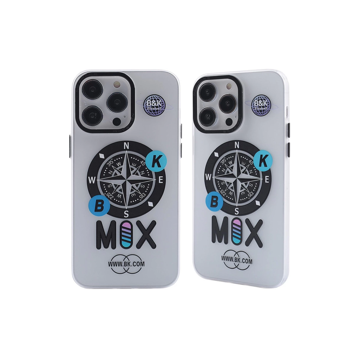 NEWFACE iPhone 12 Pro Max Uyumlu Apollo Magneticsafe Desenli Kapak Telefon Kılıfı Çok Renkli