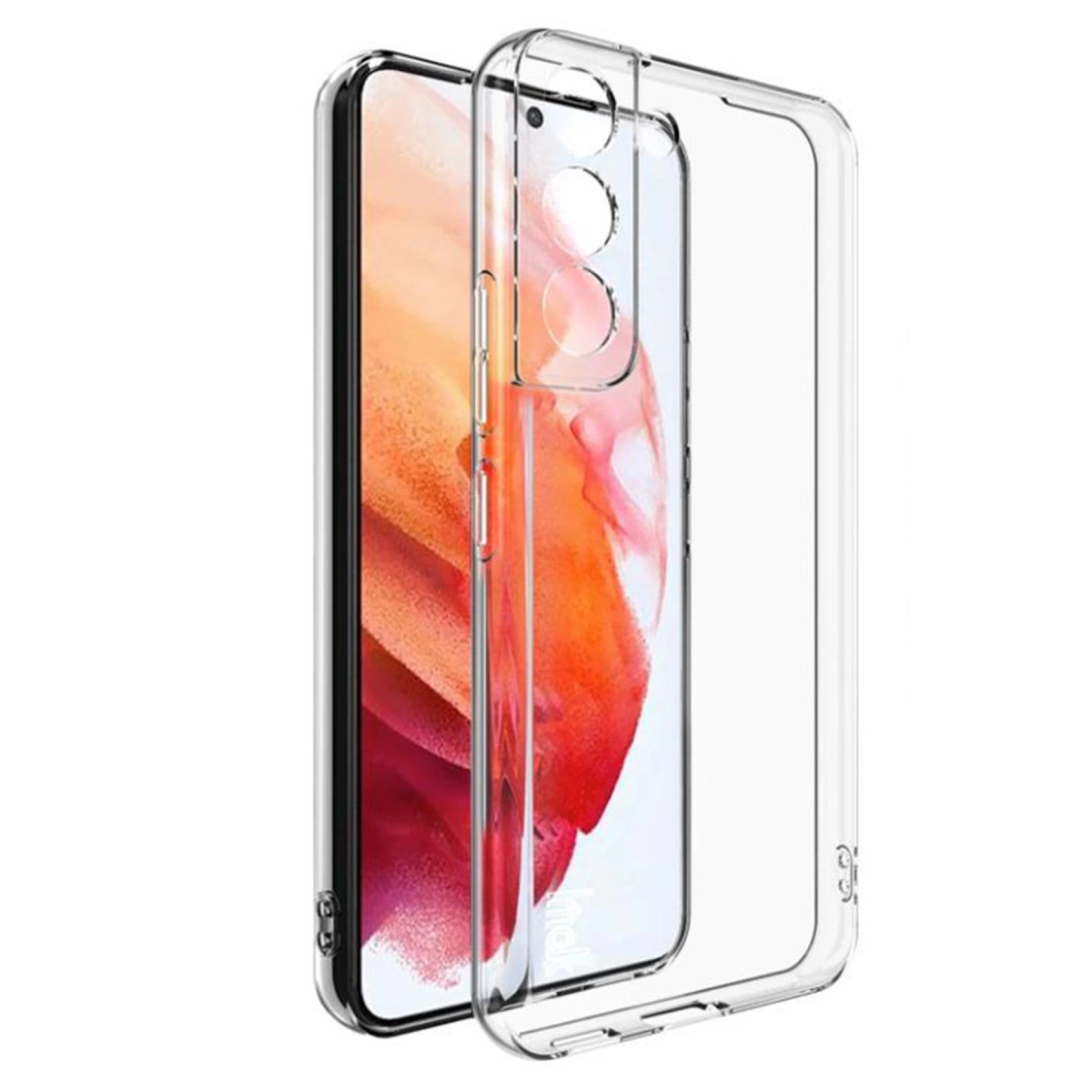NEWFACE Samsung Galaxy A15 4G Uyumlu Lüx Şeffaf Silikon Telefon Kılıfı Şeffaf