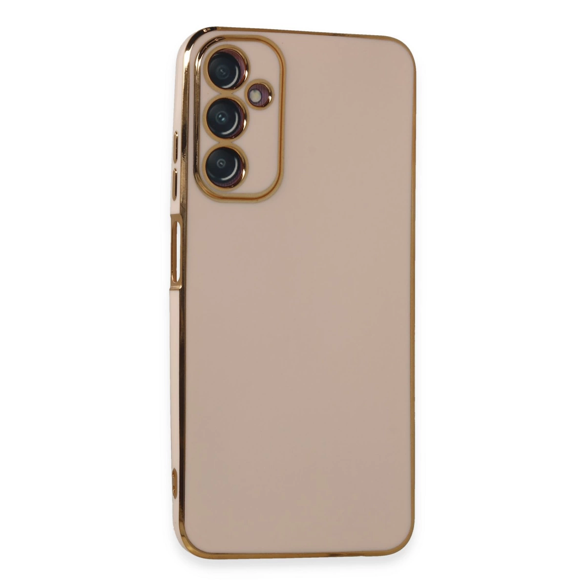 NEWFACE Samsung Galaxy A05S Uyumlu Volet Silikon Telefon Kılıfı Pembe