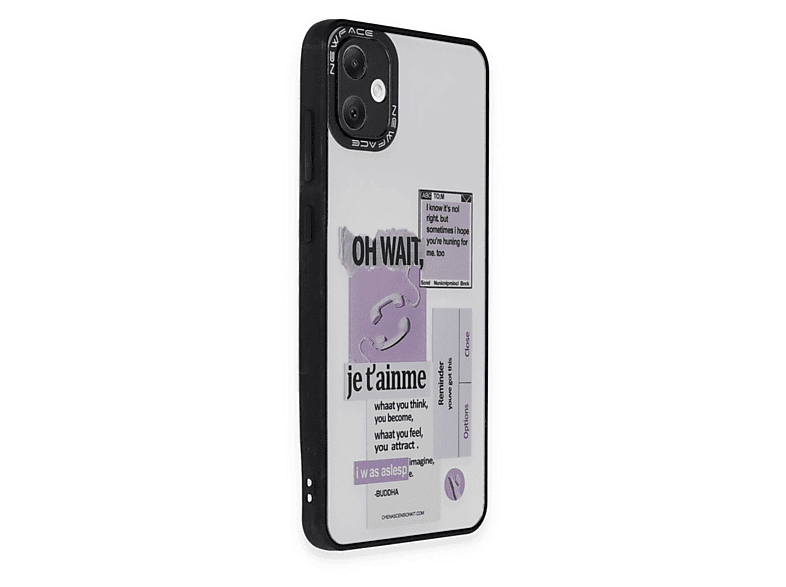 NEWFACE Samsung Galaxy A05 Uyumlu Mirror Desenli Kapak Telefon Kılıfı Çok Renkli