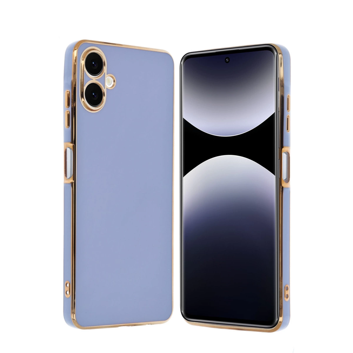 NEWFACE Samsung Galaxy A06 Uyumlu Volet Silikon Telefon Kılıfı Mavi