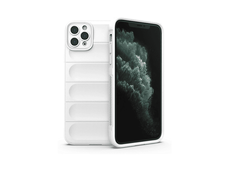 NEWFACE iPhone 11 Pro Uyumlu Optimum Silikon Telefon Kılıfı Krem