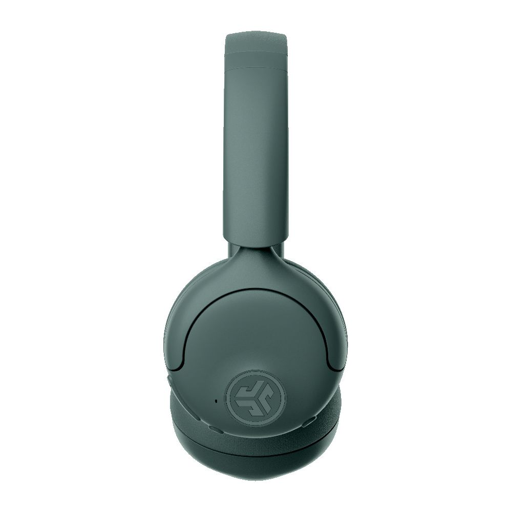 Casque gris avec logo sur fond blanc.