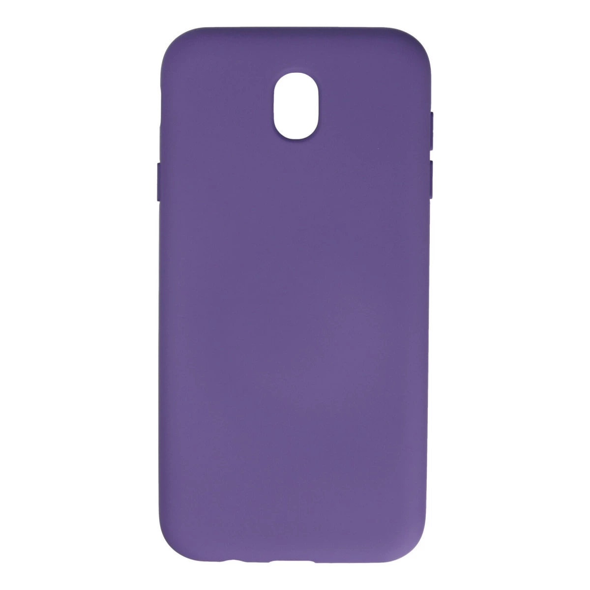 Yukarıda oval kesimli mor telefon kılıfı.