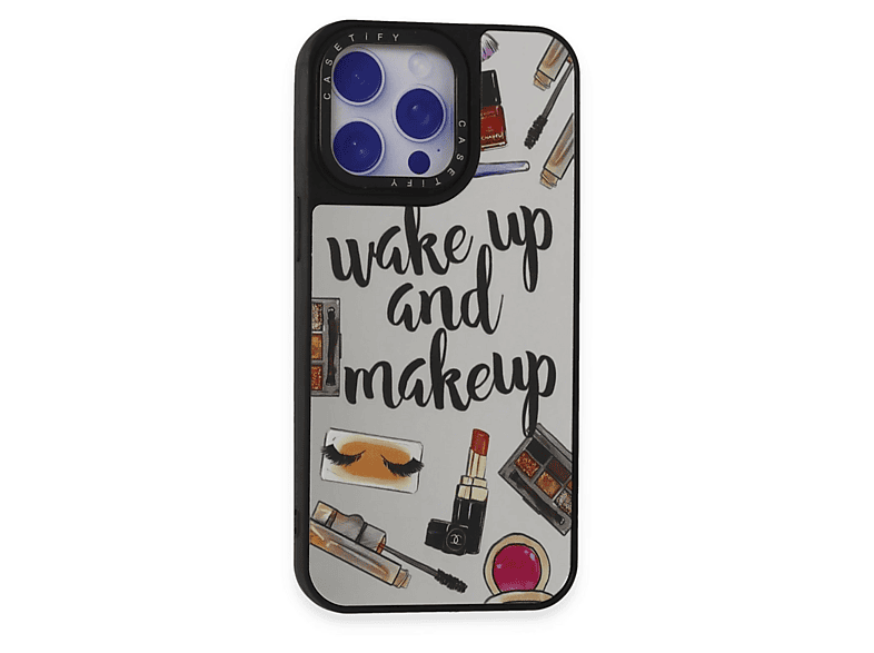 NEWFACE iPhone 15 Pro Uyumlu Mirror Desenli Kapak Telefon Kılıfı Çok Renkli