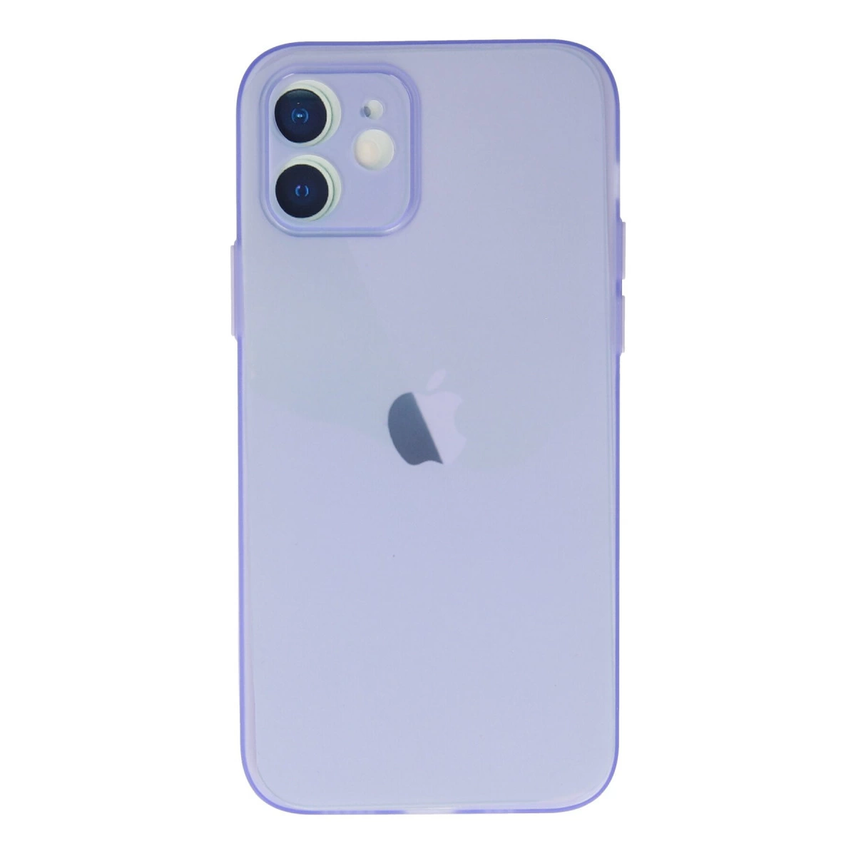 NEWFACE iPhone 12 Uyumlu Puma Silikon Telefon Kılıfı Mor