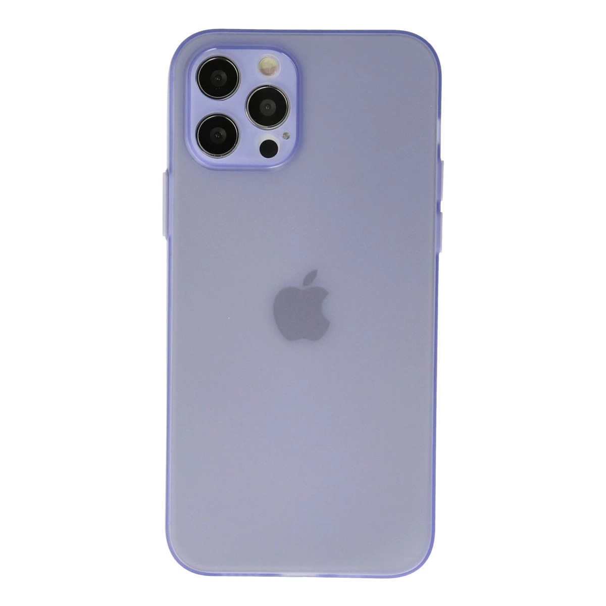 NEWFACE iPhone 12 Pro Max Uyumlu Puma Silikon Telefon Kılıfı Mor