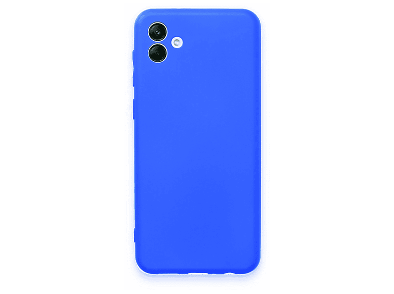 NEWFACE Samsung Galaxy A04 Uyumlu First Silikon Telefon Kılıfı Mavi