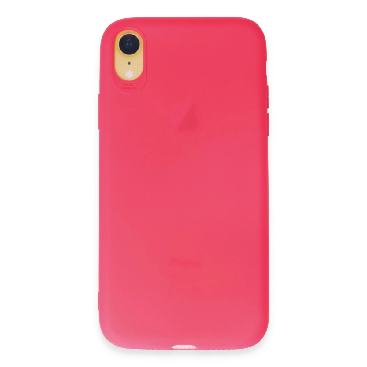 NEWFACE iPhone Xr Uyumlu First Silikon Telefon Kılıfı Pembe