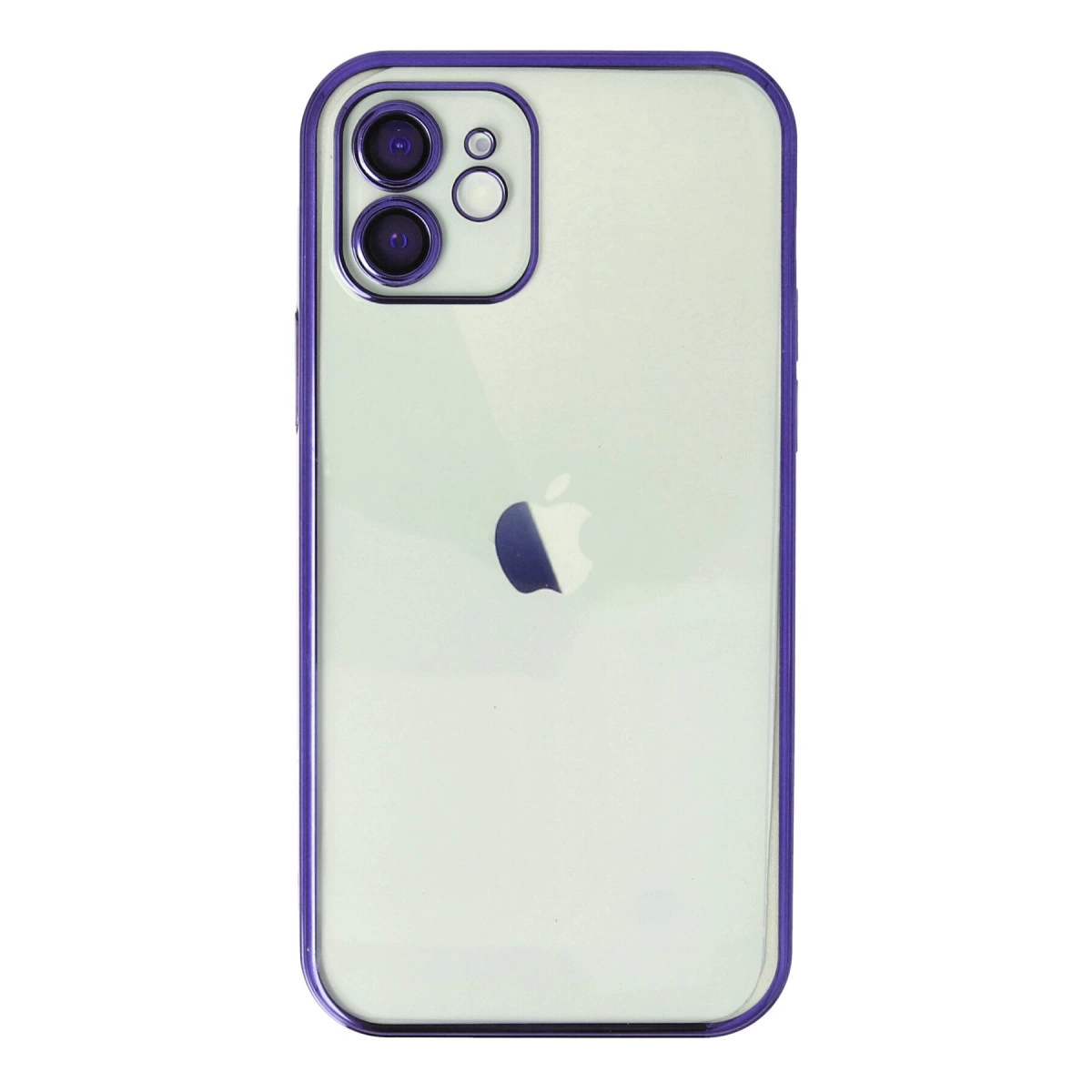 NEWFACE iPhone 11 Uyumlu Kamera Korumalı Lensli Silikon Telefon Kılıfı Mor