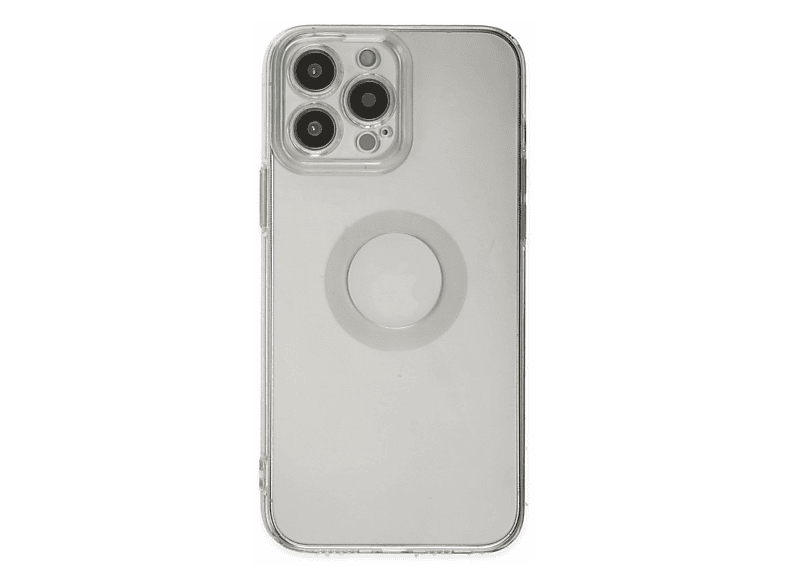 NEWFACE iPhone 13 Pro Max Uyumlu Santa Lens Silikon Telefon Kılıfı Şeffaf
